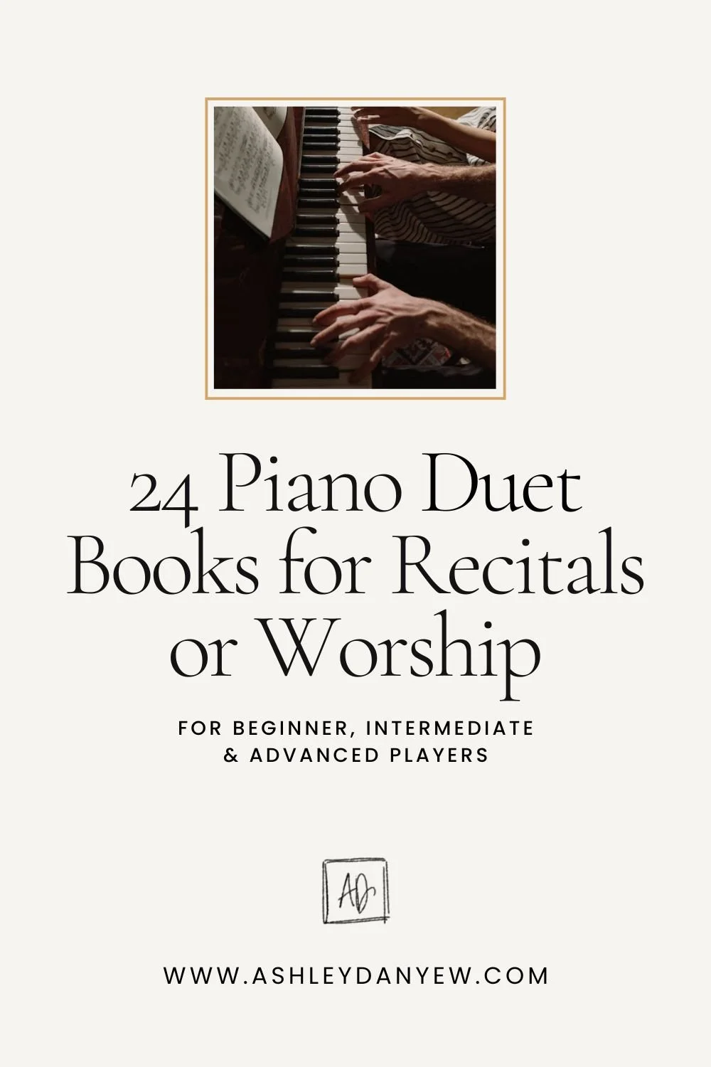 24+Piano+Duet+Books+for+